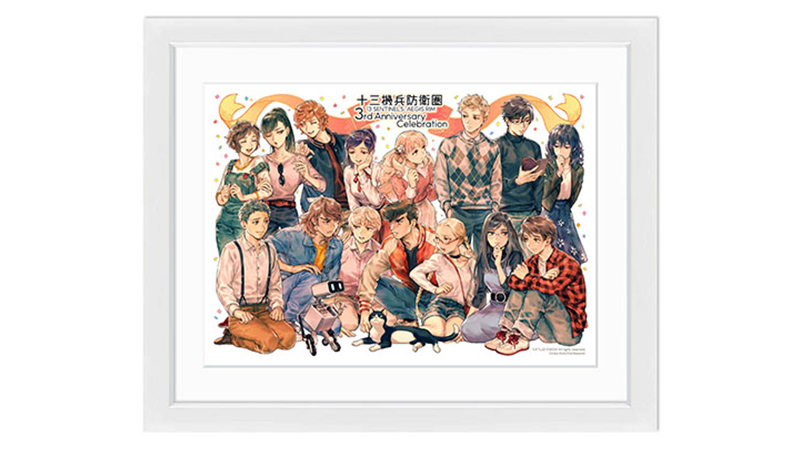 十三機兵防衛圏 アクリルスタンド 缶バッジ box特典付き 十三機兵防衛