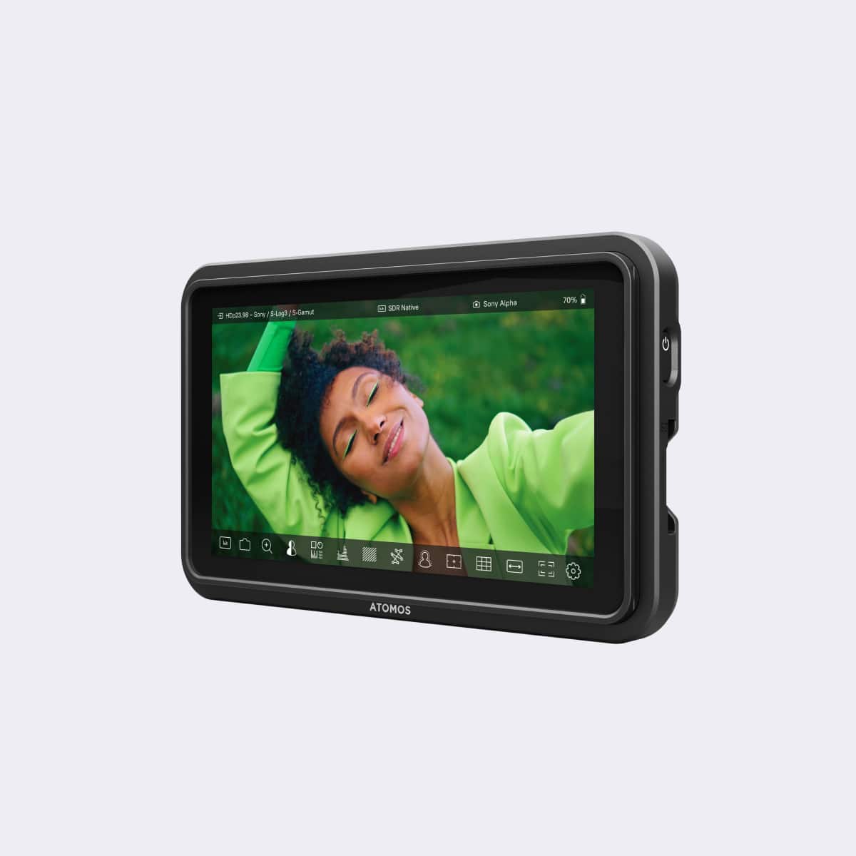 Shinobi II – 5″ Camera Monitor – 1500nit Camera Control | Atomos