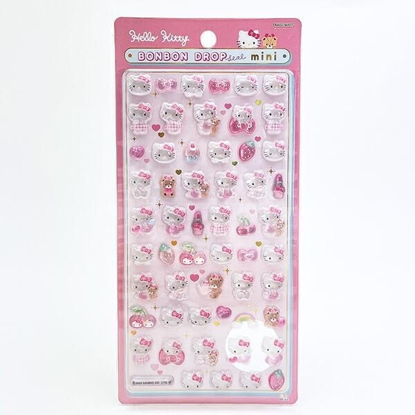 ぷっくりした透明感にキュンとするサンリオのボンボンドロップシール