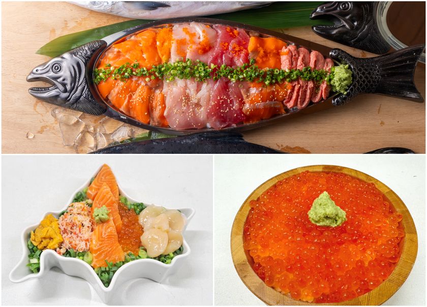 金襴手 絢爛豪華 三ツ丼 金襴手 絢爛豪華 三ツ丼