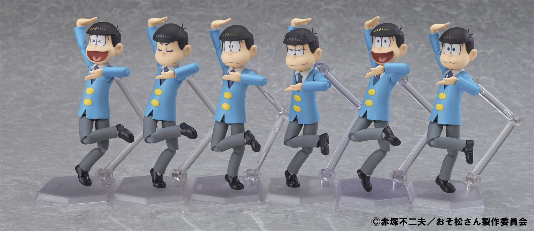 おそ松さん ノンスケールフィギュア 6体セット おそ松さん ノン