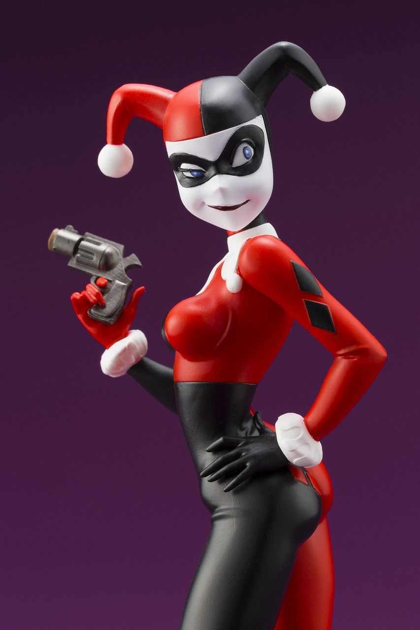 アニメ版「ハーレイ・クイン」がARTFX+シリーズとなって2018年8月に