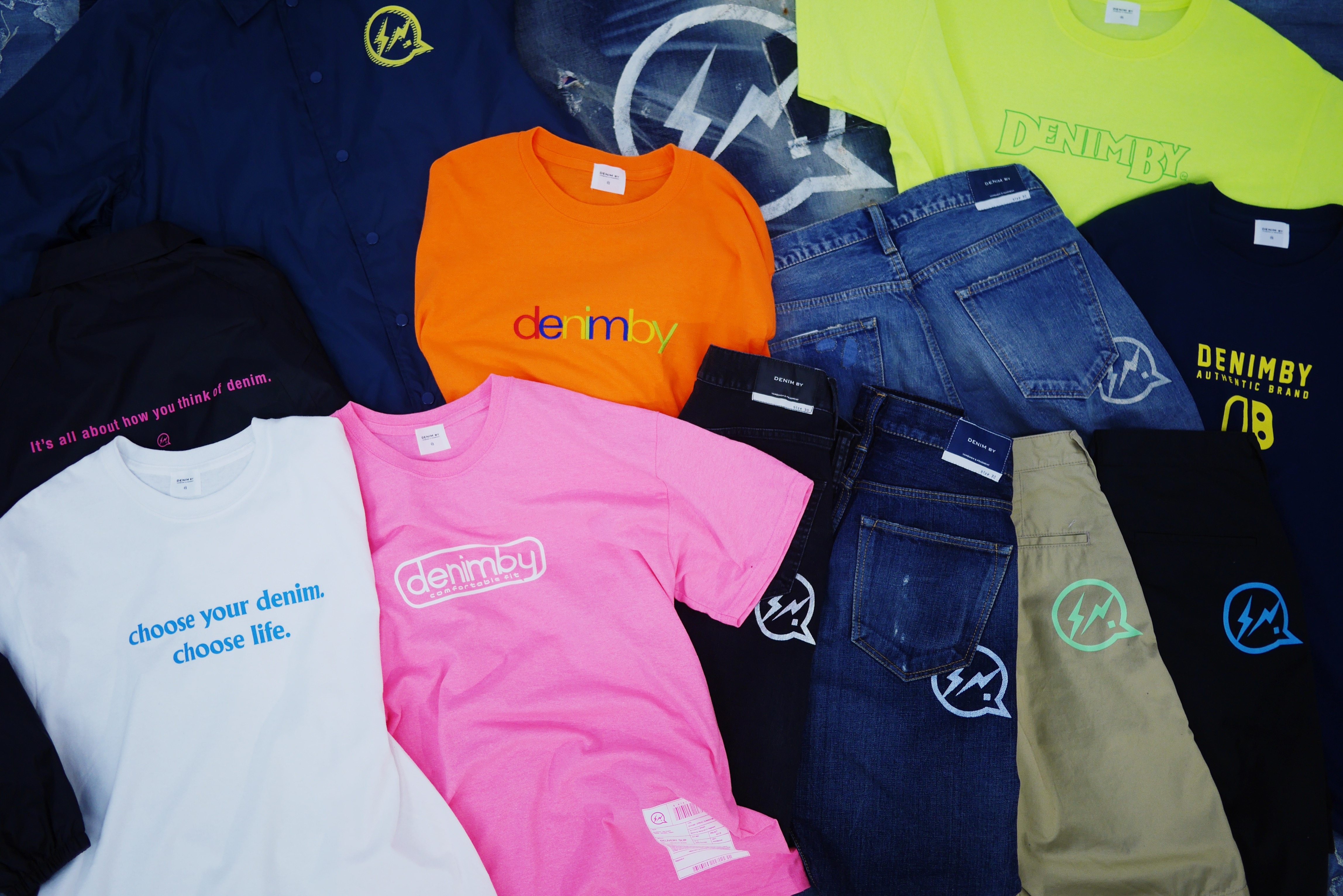 石川涼と藤原ヒロシが手掛ける 「DENIM BY VANQUISH & FRAGMENT」の