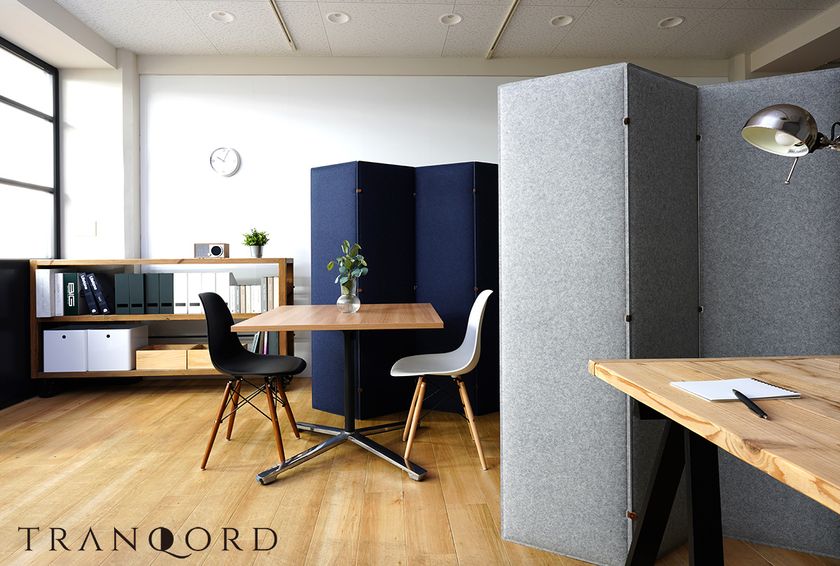 吸音家具「TRANQORD(トランコード)」シリーズで人気の パーテーション