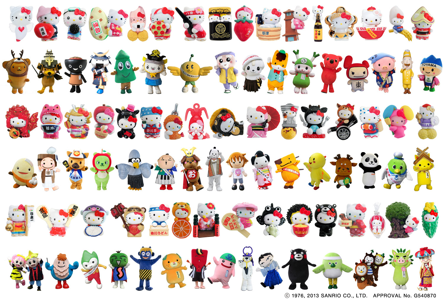 ハローキティ ご当地ストラップ 全都道府県コンプリート‼︎ ハロー