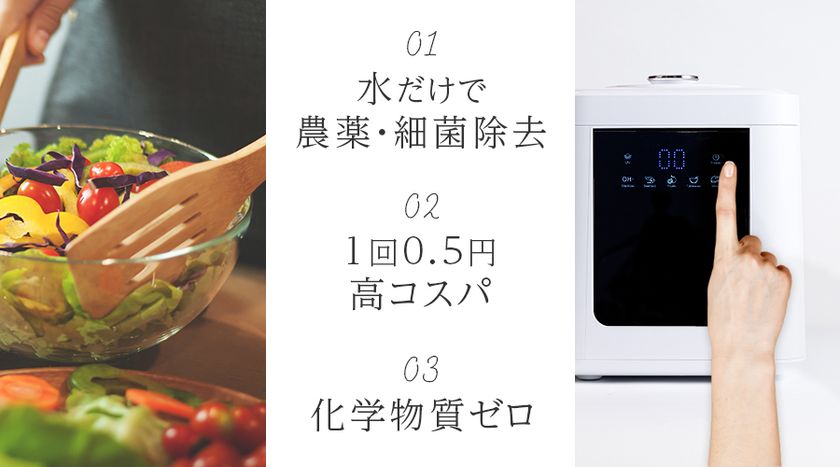 CLIVIO クリビオ 野菜洗浄器 農薬除去 細菌除去 CLIVIO 食洗機 CLIVIO