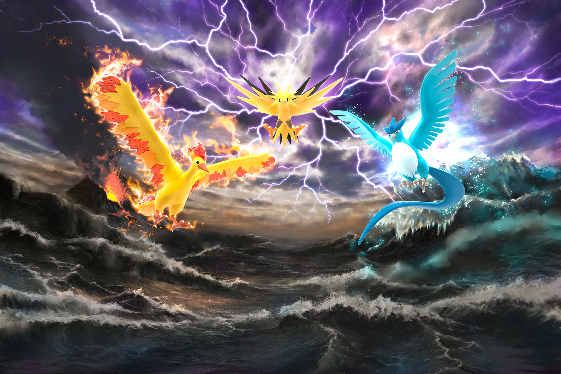 ポケモンスケールワールドフリーザーサンダーファイヤースイクン