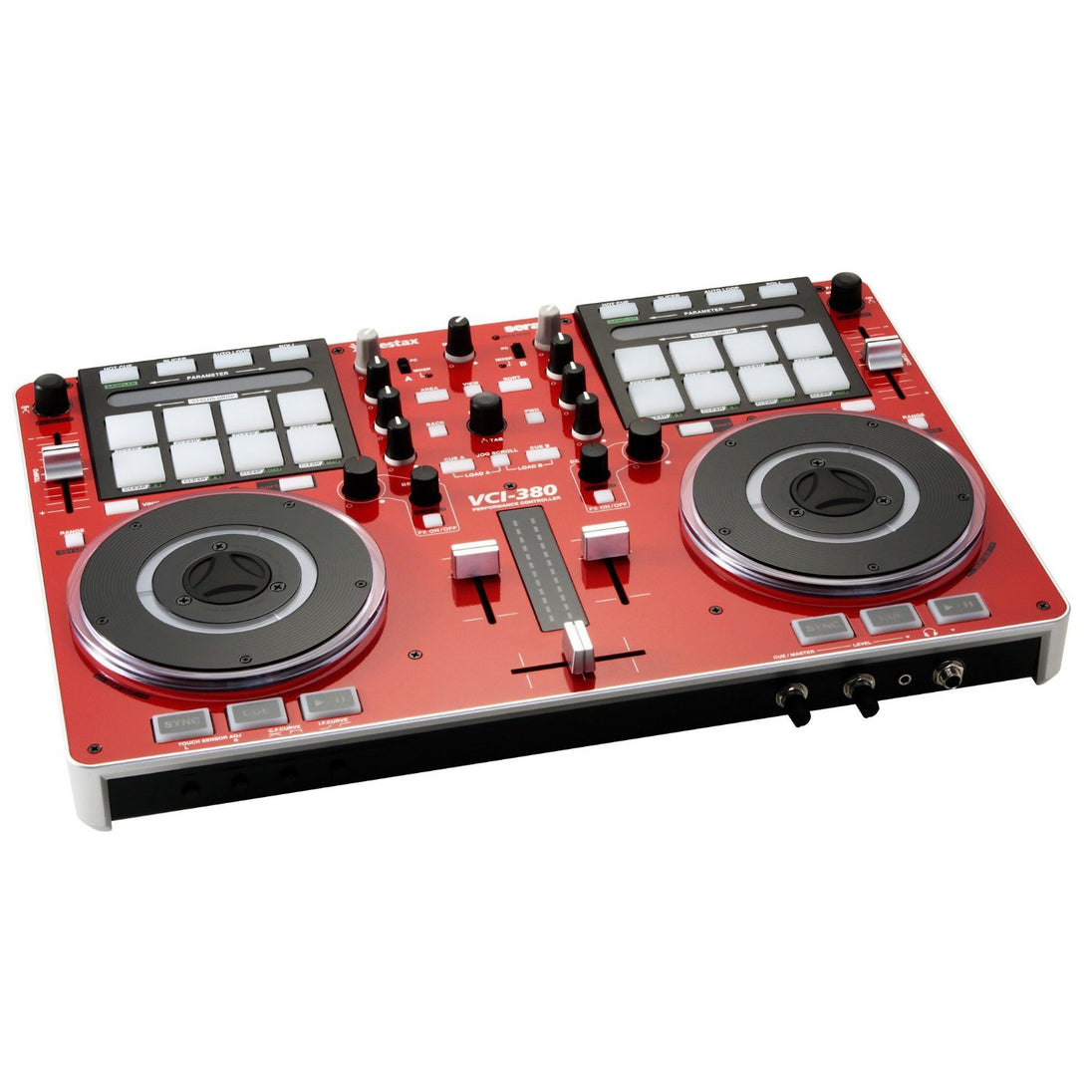 Vestax VCI-380 Red Limited Edition 2 Channel Serato DJ Performance Con