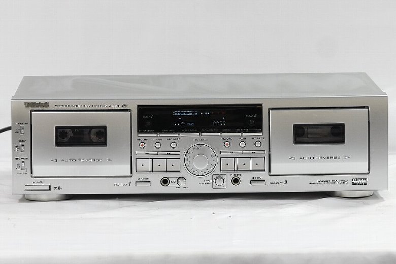 TEAC W-865R Wカセットデッキ 【公式通販】