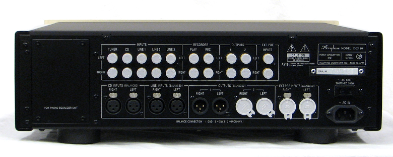 Accuphase : C-2410 - 中古 | オーディオユニオン