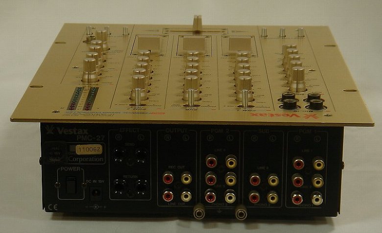 Vestax PMC-27 Rotary Mixer Upcycled Custom Vintage DJ Audio Tested