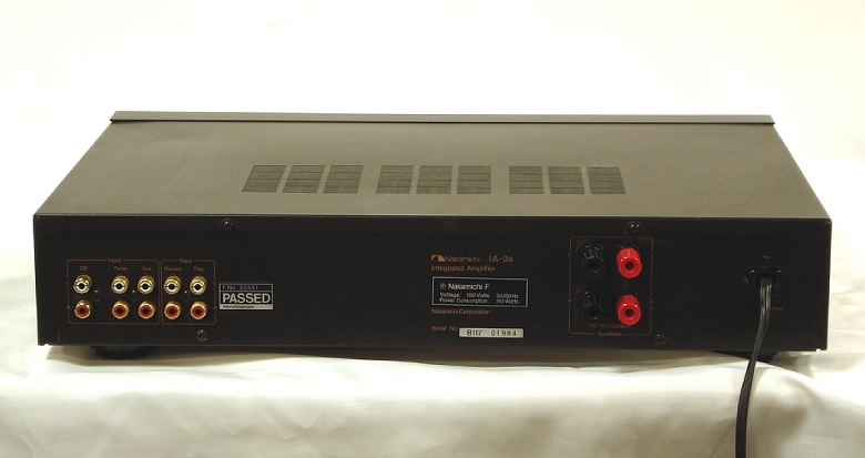Nakamichi IA-3s プリメインアンプ 海外使用OK 取り説付き