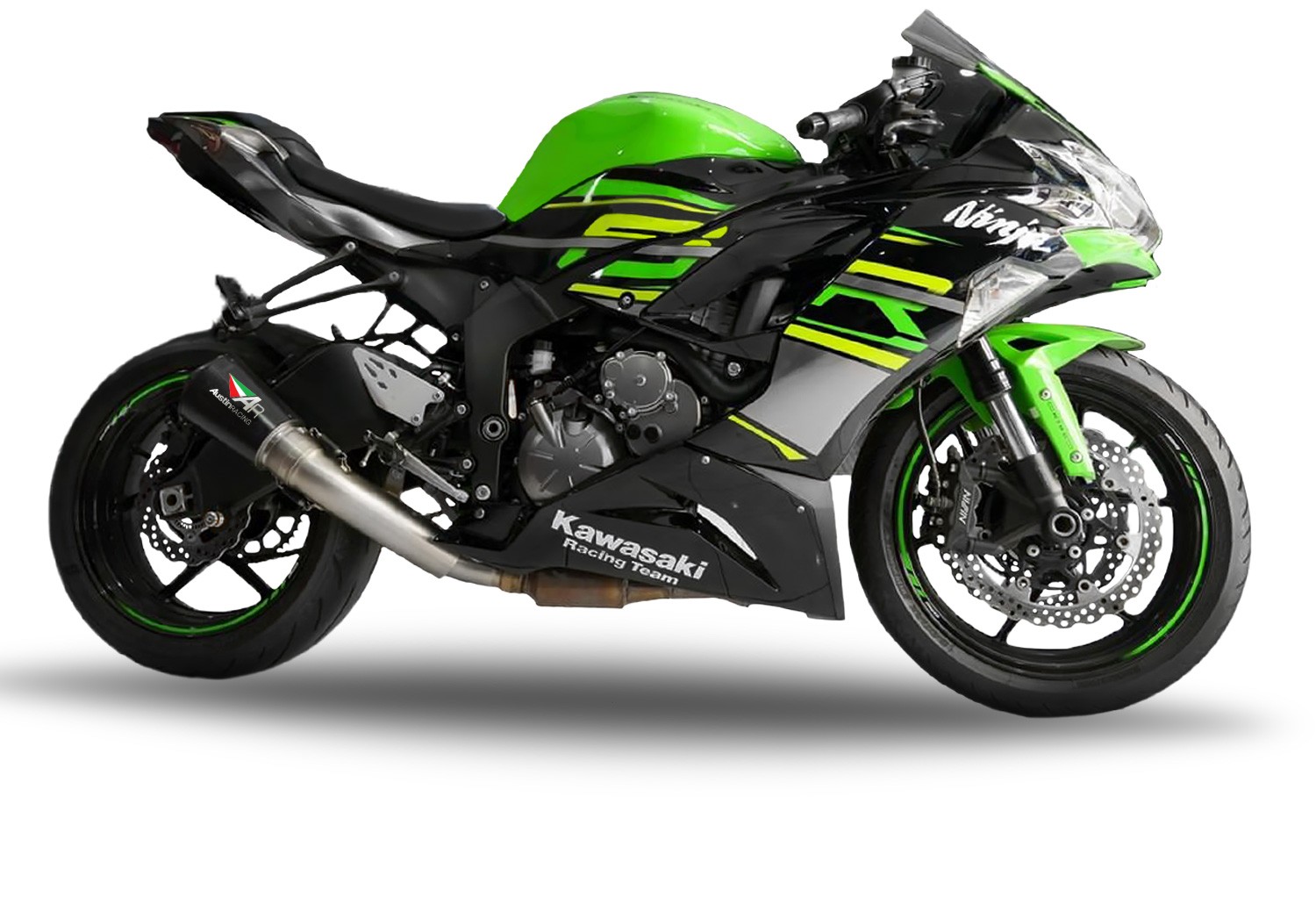 KAWASAKI 2009 - 2025 ZX636/ZX6R GP1/GP2 DE-CAT EXHAUST