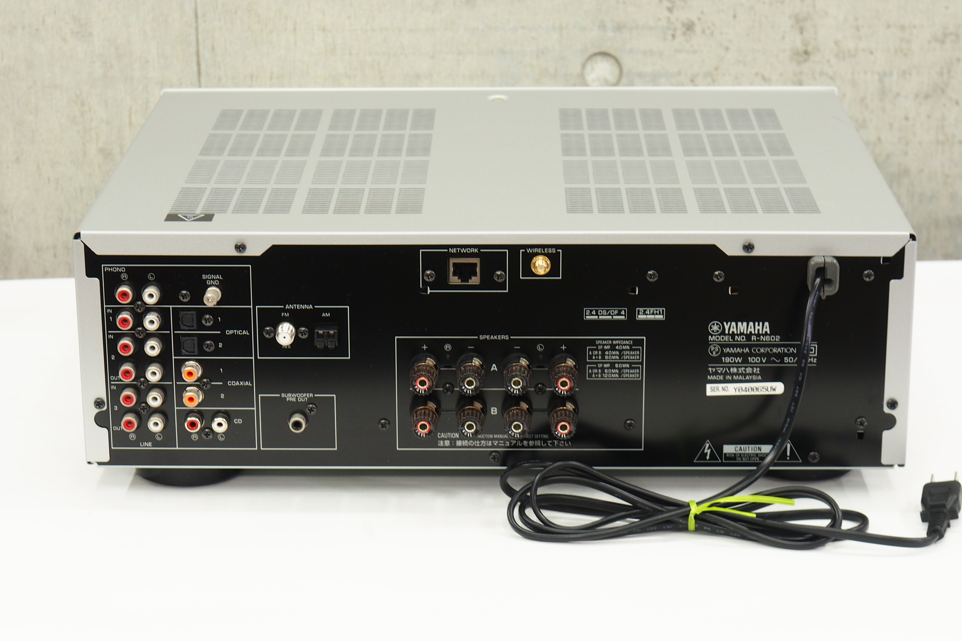 アバックWEB-SHOP / 【中古】YAMAHA R-N602【コード01-11376