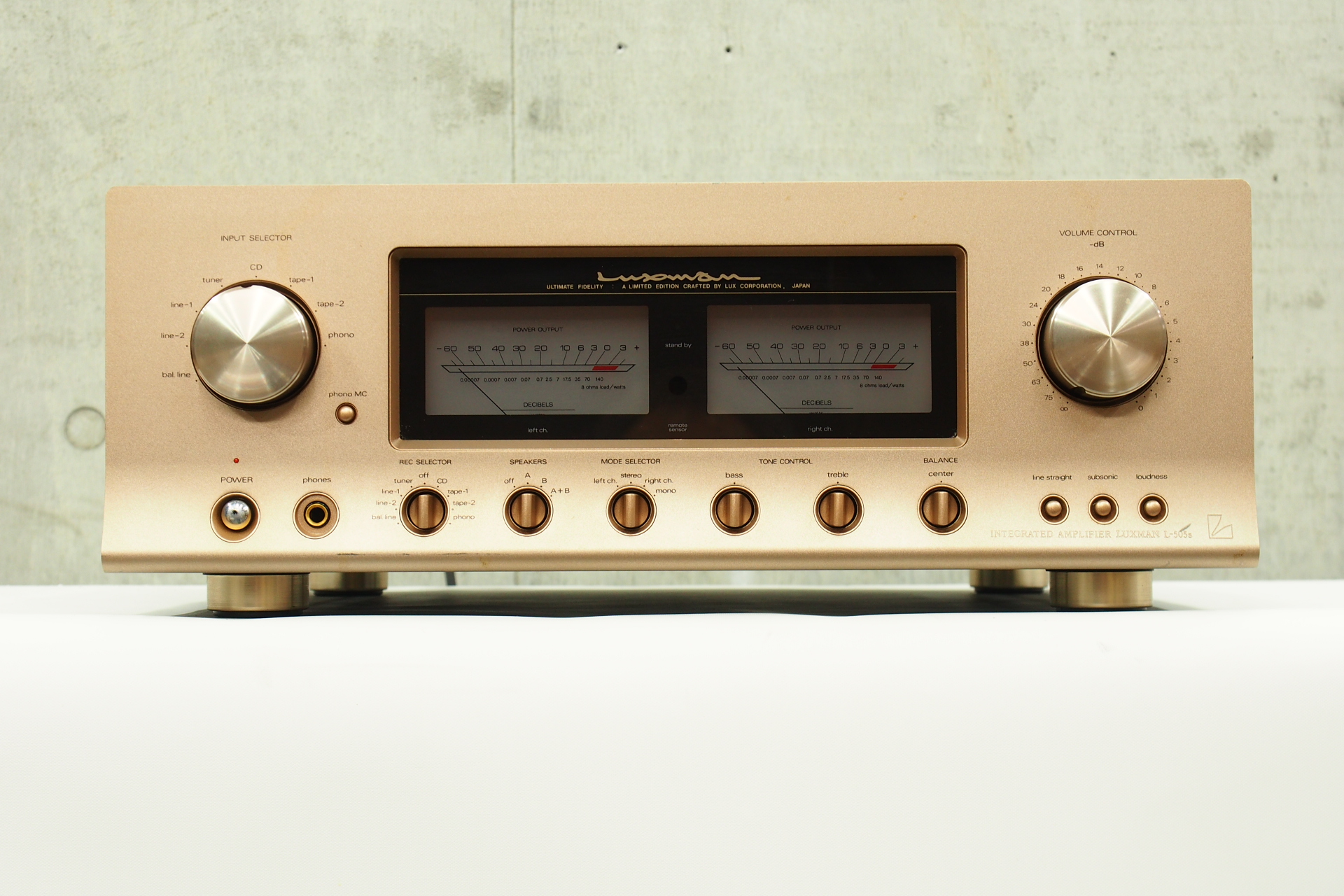 LUXMAN L-505S プリメインアンプ