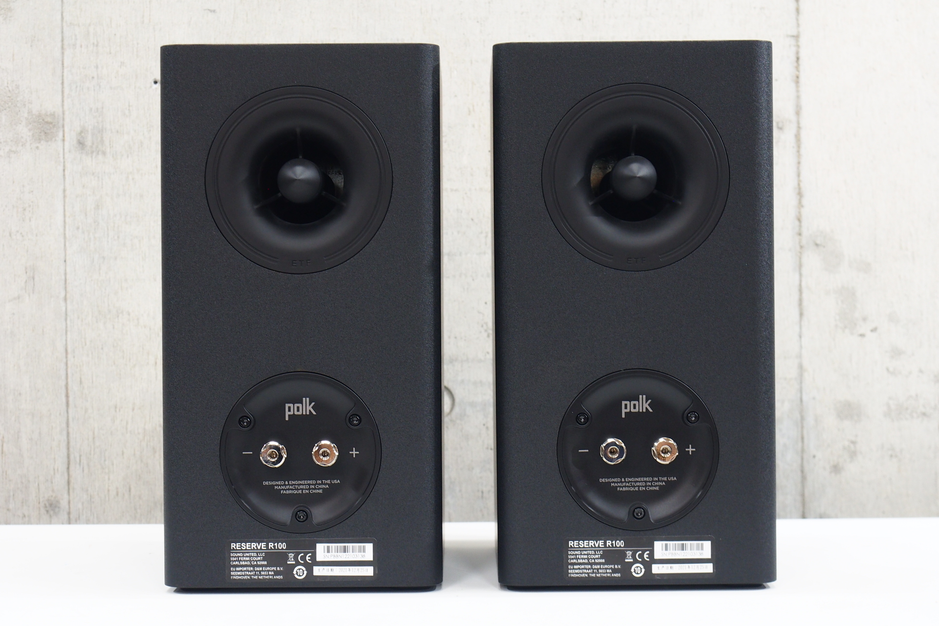 polk audio RESERVE R100 Black 黒