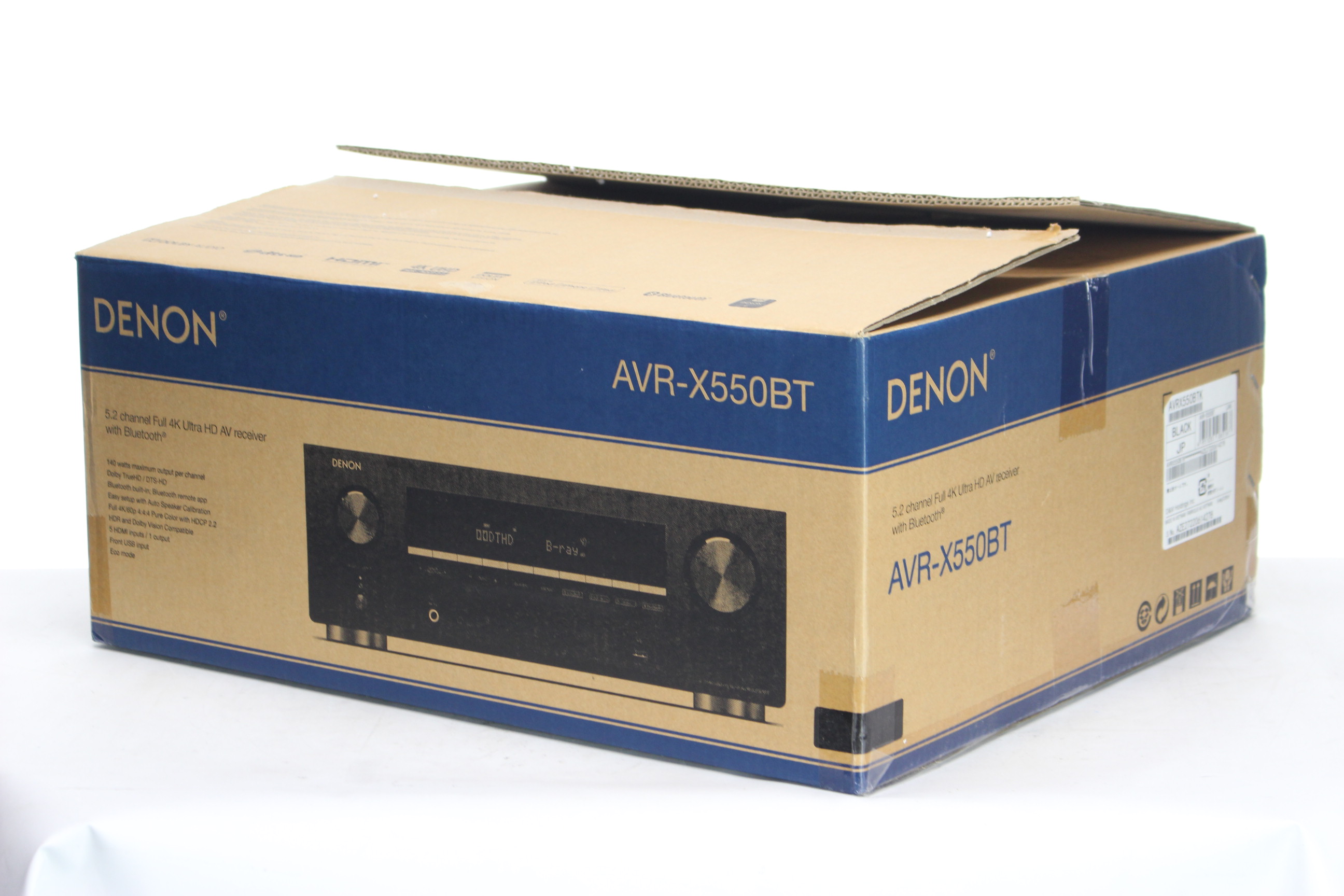 アバックWEB-SHOP / 【中古】DENON AVR-X550BT【コード21-06363】AVアンプ