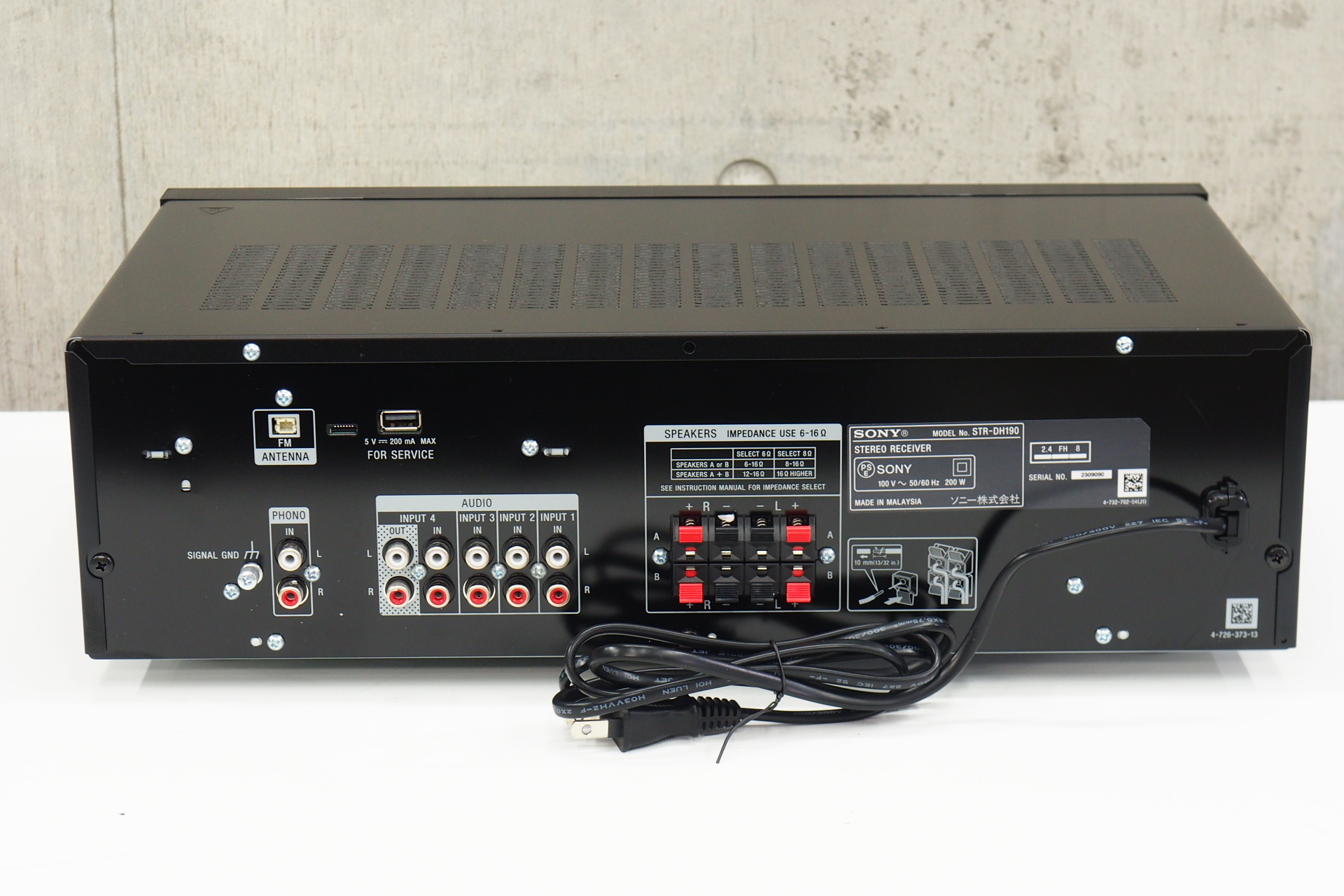 sony STR-DH190 ステレオアンプ Amazon.co.jp: ソニー ステレオアンプ