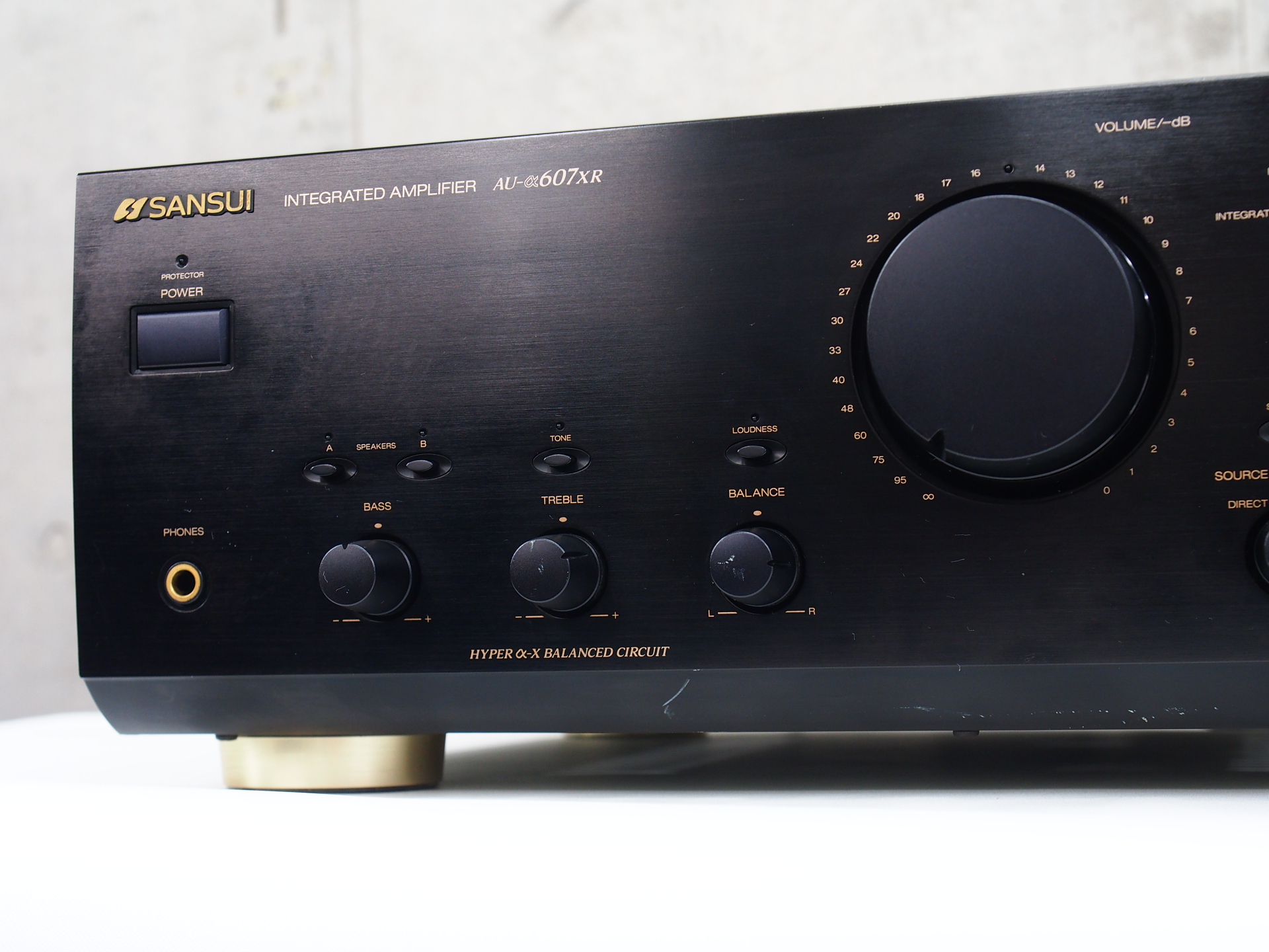SANSUI AU-α607XR/音出し確認済み Sansui AU-α607 プリメインアンプ