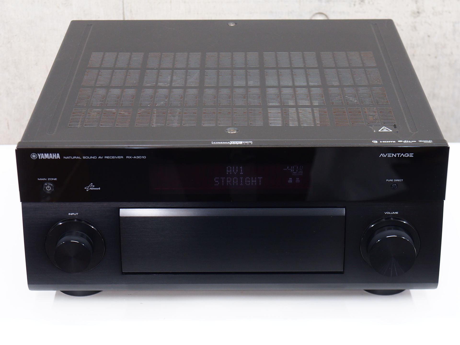 YAMAHA AVレシーバー AVENTAGE RX-A1010(B) ブラック RX-A1010B 参考