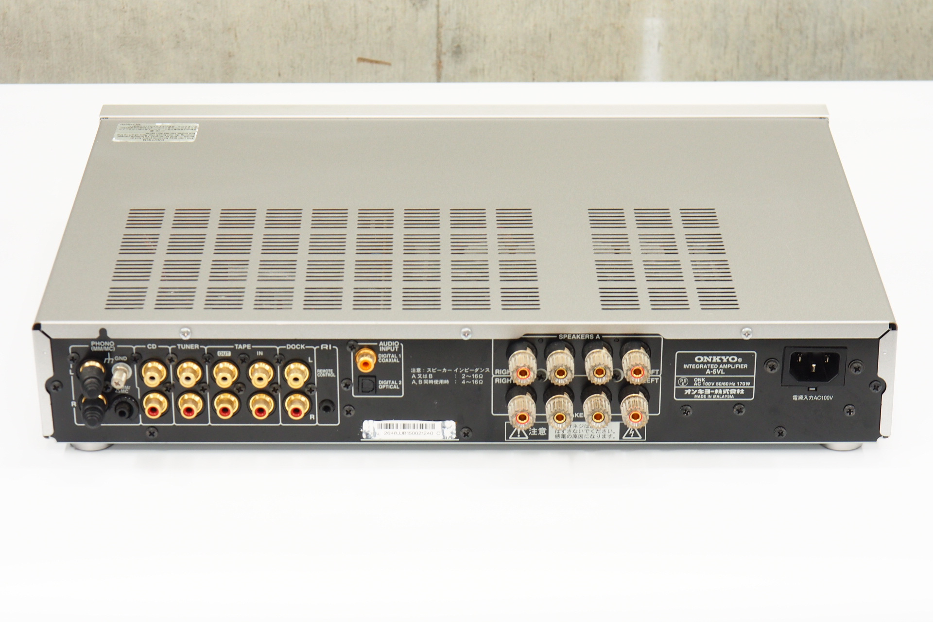 ONKYO インテグレーテッドアンプ A-5VL(B) 直販限定モデル ONKYO