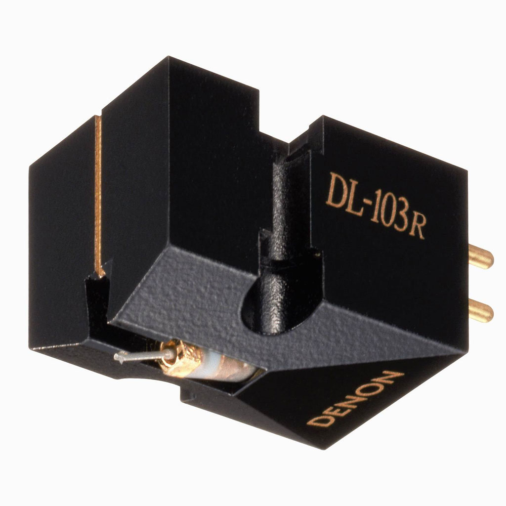 DENON DL-103R カートリッジ SONY ヘッドシェル 中古品 DENON DL-103R