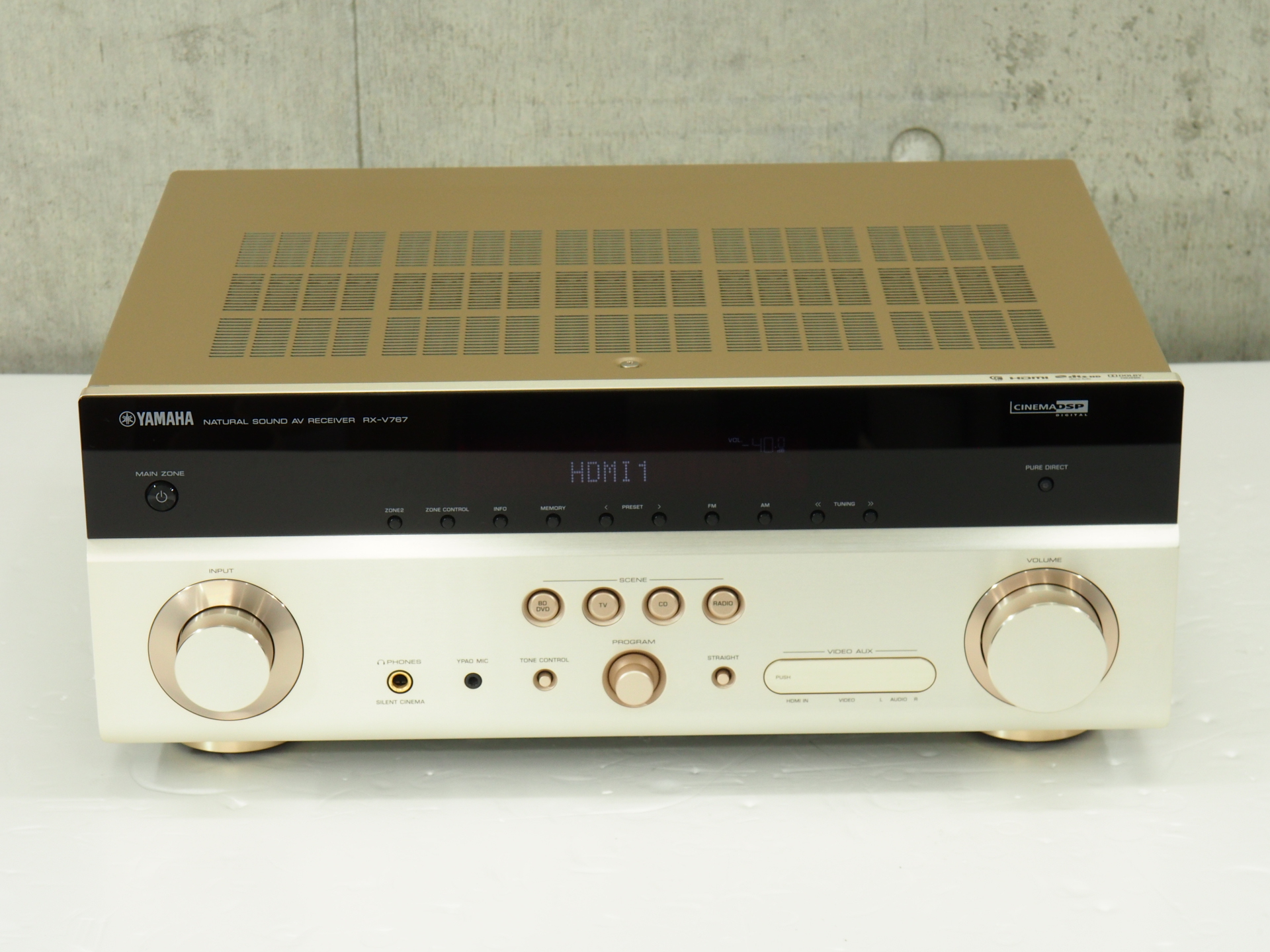 Yamaha RX-V771 AVアンプゴールド