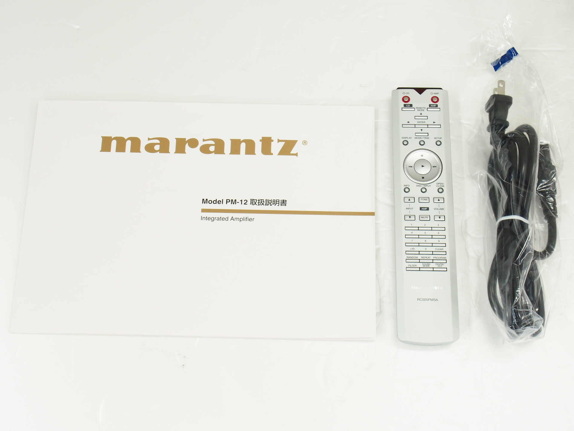 未使用に近いmarantz PM4001 プリメインアンプ元箱、リモコン有り 未