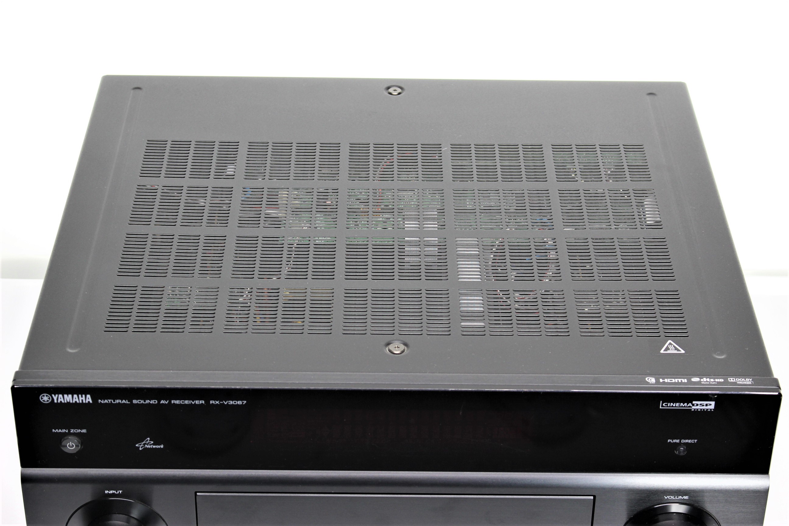 美 品】YAMAHA AVアンプ「RX-V567」AVレシーバー 7.1インチ シルバー