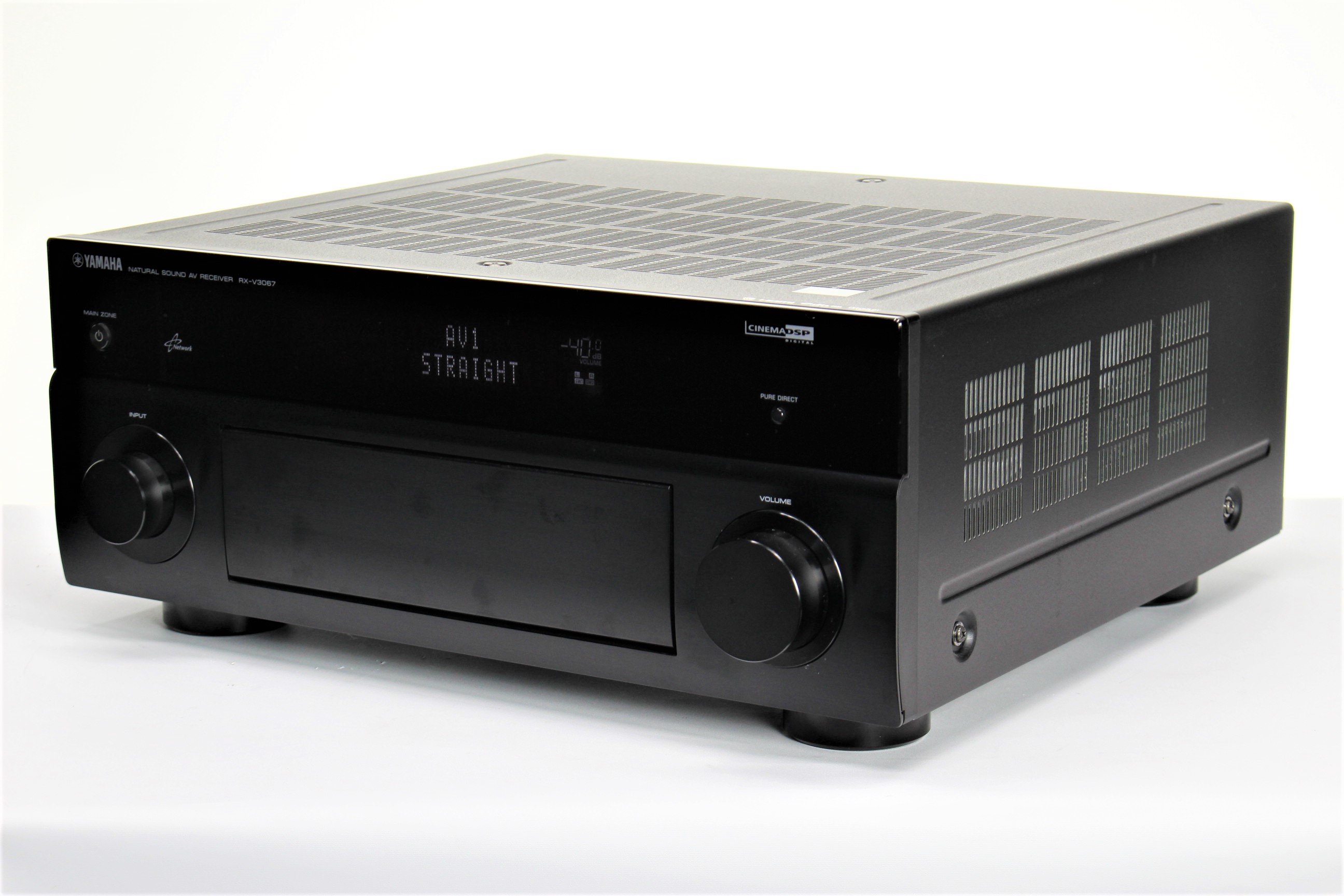 美 品】YAMAHA AVアンプ「RX-V567」AVレシーバー 7.1インチ シルバー