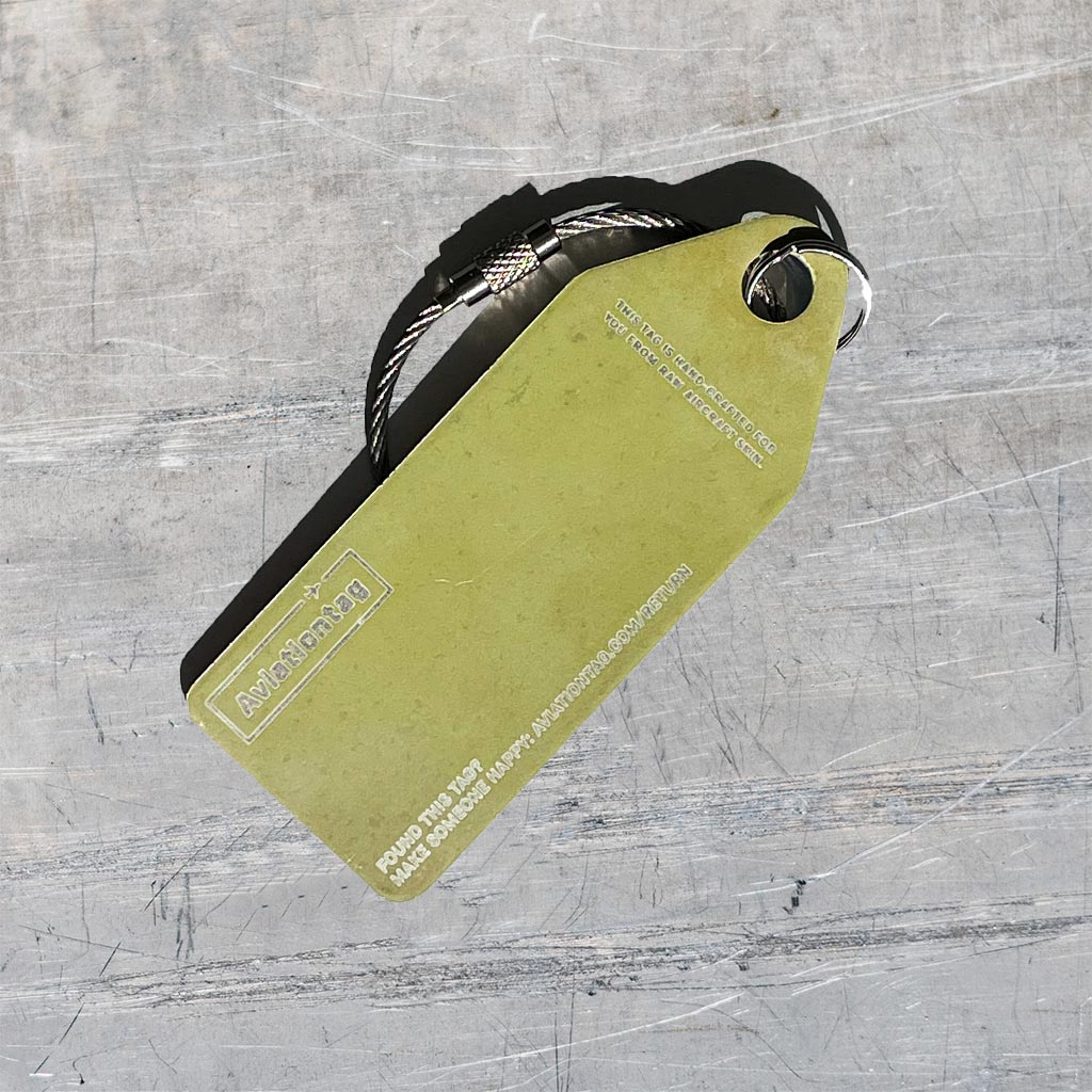 747 Skin Tags | El Al Boeing 747 4X-ELA Keychain | Aviationtag