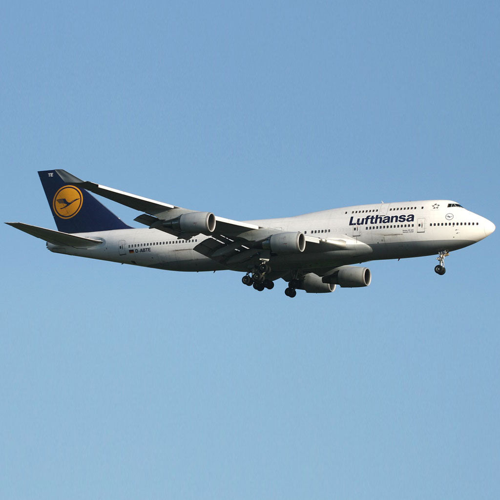 Lufthansa Aviationtag B747-400 紺色 Lufthansa Boeing 747 - D-ABTE