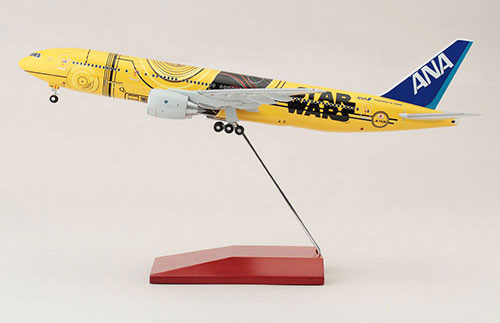 C-3PO ANA JETモデルプレーン非売品 ANA、C-3POジェットの模型