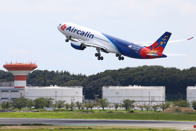 エアカランのA330neo、成田就航 同型機初の日本乗り入れ