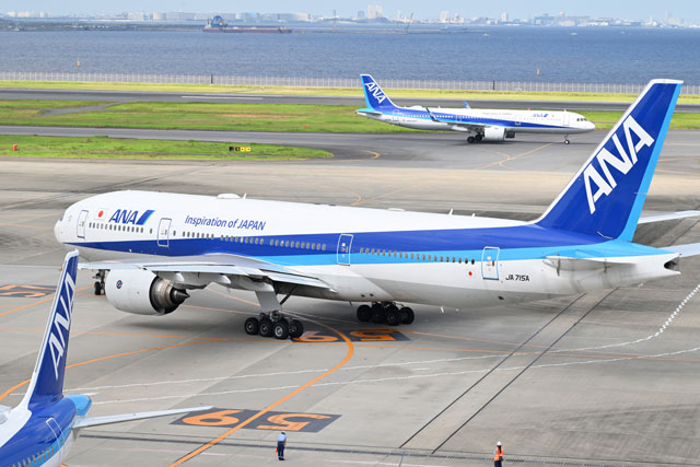 ANA、国内線777新仕様機の運航再開 PWエンジン搭載機