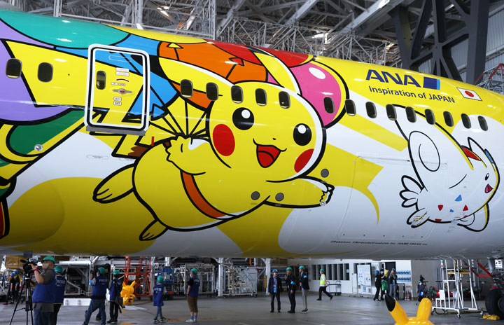 ANA 全日空 シール ステッカー 4点