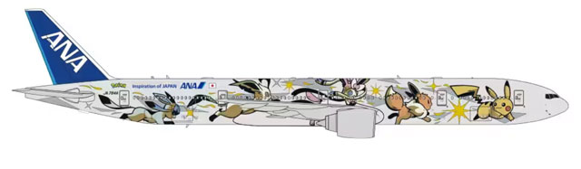 ANA 777-300ER イーブイジェット 全日空 ポケモンジェット JC 専用 ANA