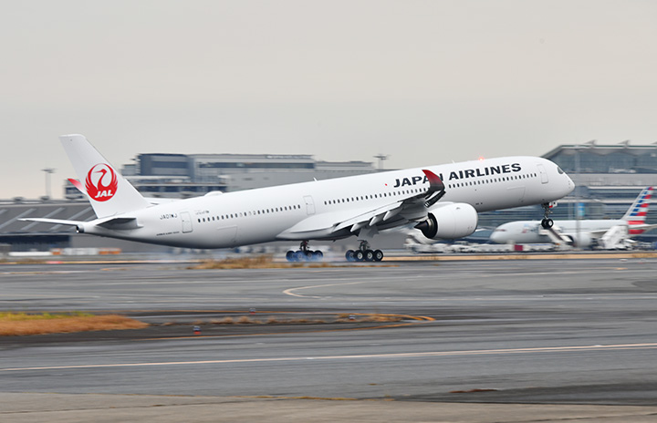 JALのA350-1000、羽田に初号機着 旗艦機刷新、1/24就航
