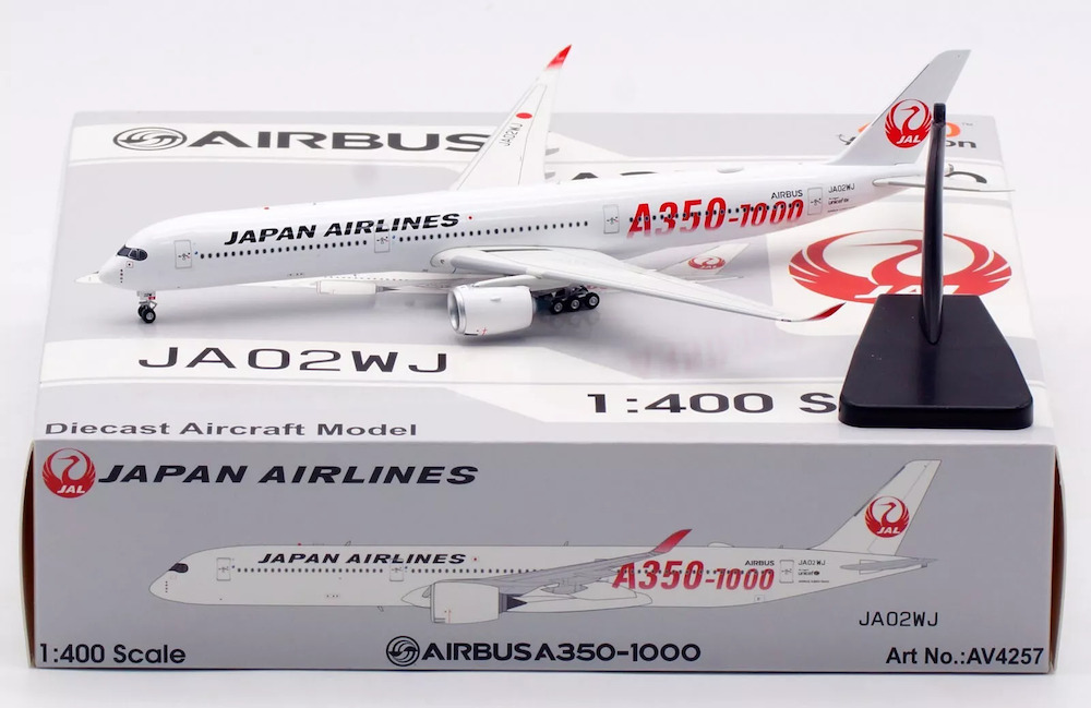 JAL A350-1000 日本航空 エアバス JA02WJ 1:400 NG ScaleModelStore