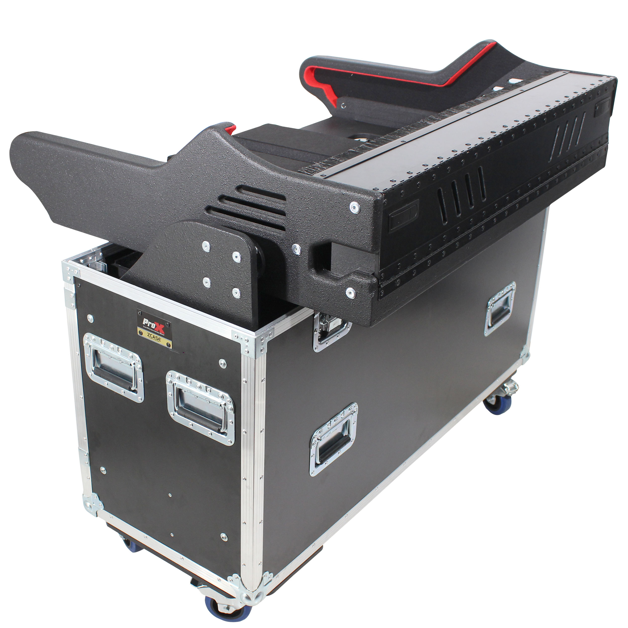 ProX XZF-MID-HD | Flip-Ready Case for Midas Heritage-D Mixer