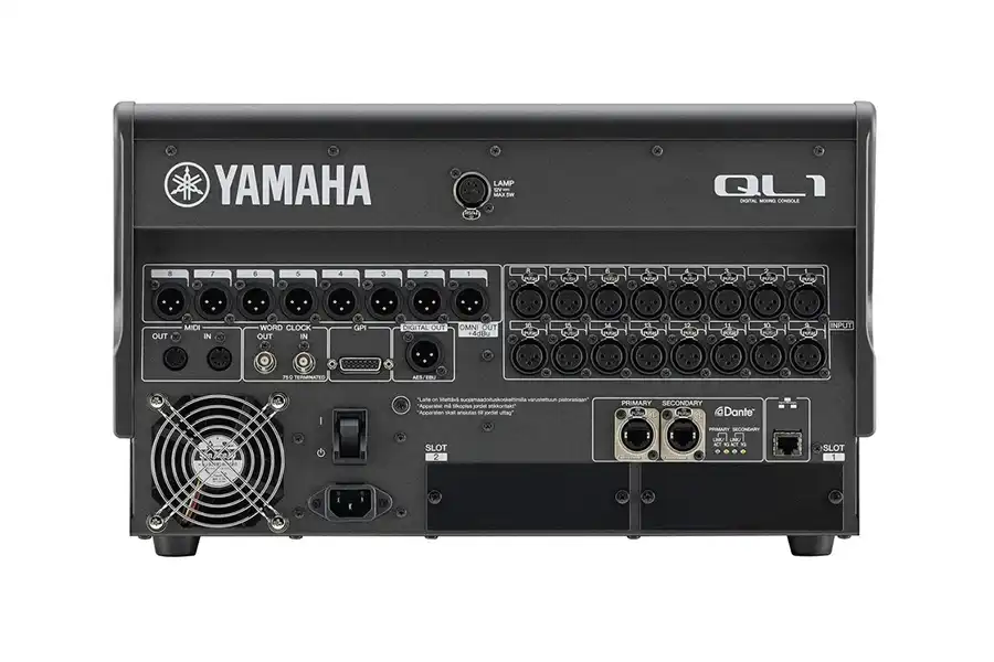 Rent Yamaha QL1 Dante 16ch Dugan Mixer at AVR Expos