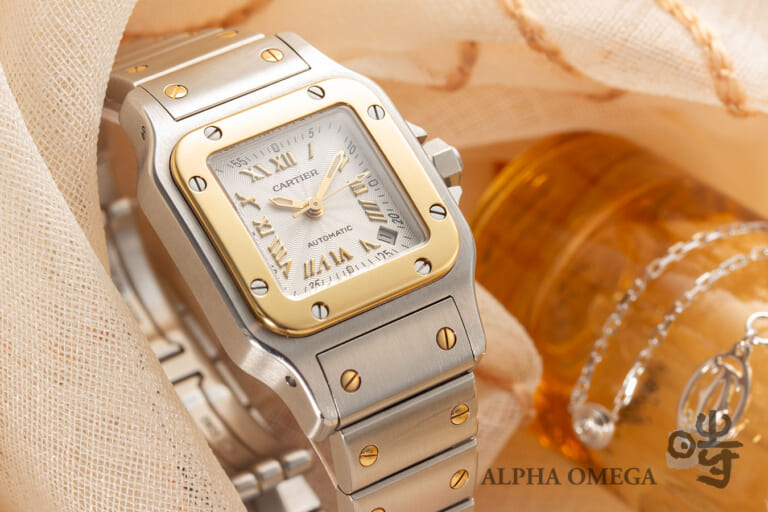 カルティエ サントスガルベSS/SM 腕時計 コマ 3個セット サントス