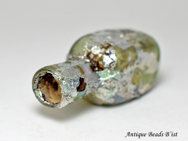 ローマンガラス 小瓶① 香水瓶 送料込み1223 ローマンガラス 小瓶①