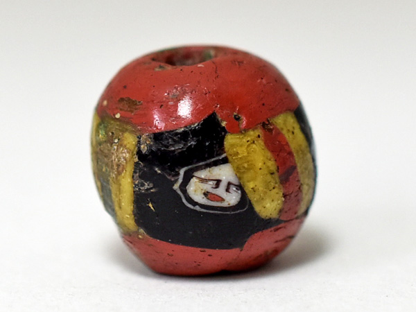 ローマンガラス 人面トンボorトップ M2423 ローマンガラス 人面