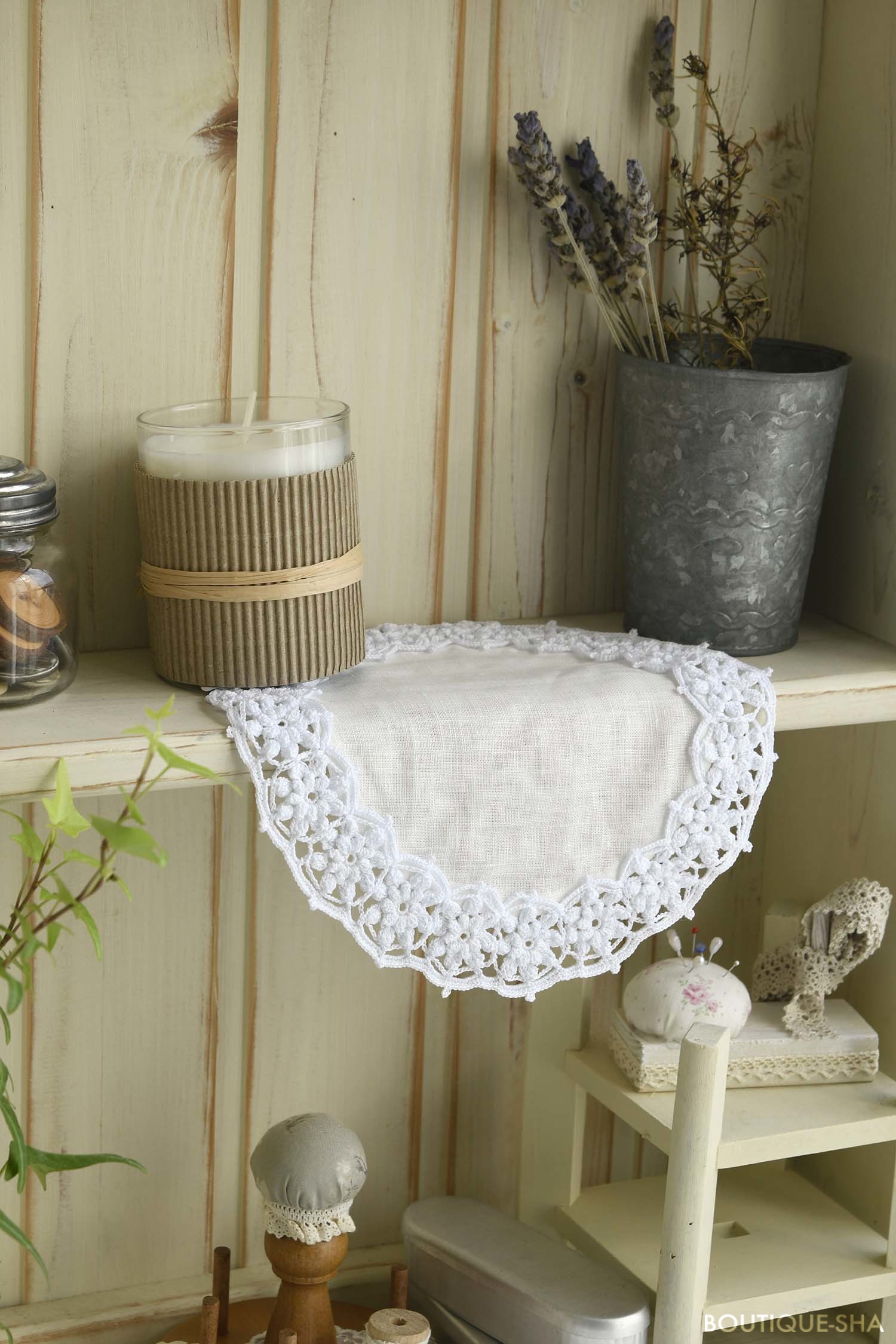 白いレース編み 新装版 | 本の情報 | ブティック社