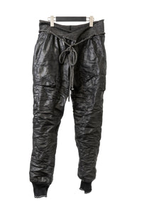 taichimurakami/LEATHER SWEAT PANTS – boutiqueW