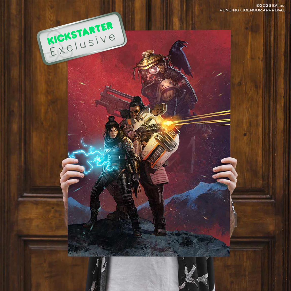 Apex Legends Displate Metal Poster 45x32cm (Kickstarter Exclusive PRE-