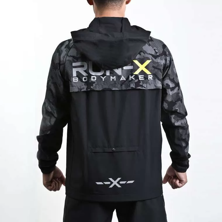 RXウィンドウブレーカーパーカー M ブラック MJ184MBK｜BODYMAKER