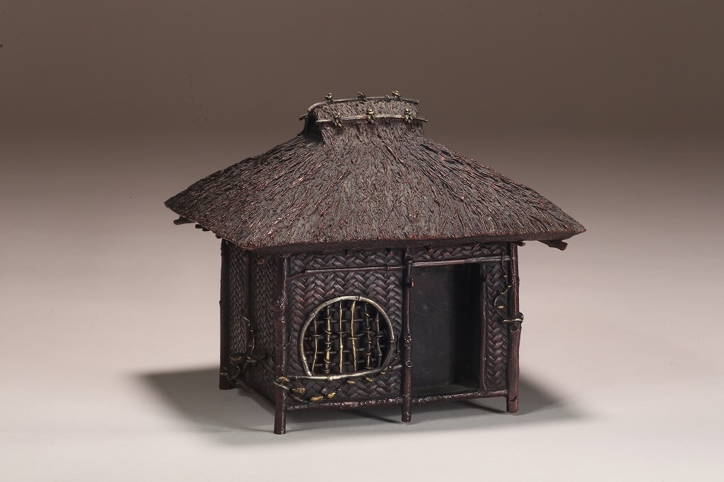 蝋鋳草庵置物（二代村田整珉・木村渡雲造） | 雨竹亭オンラインショップ