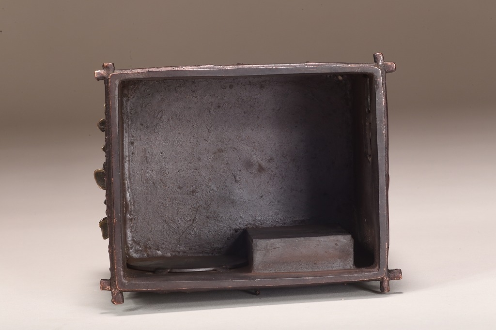 蝋鋳草庵置物（二代村田整珉・木村渡雲造） | 雨竹亭オンラインショップ